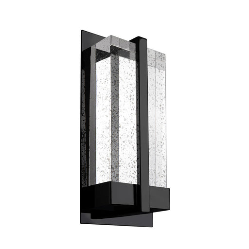 Gable 12-in Black Led Wall Sconce | WS2812-BK