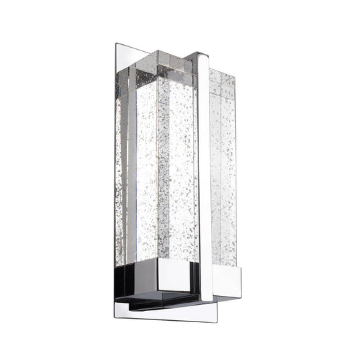 Gable 12-in Chrome Led Wall Sconce | WS2812-CH