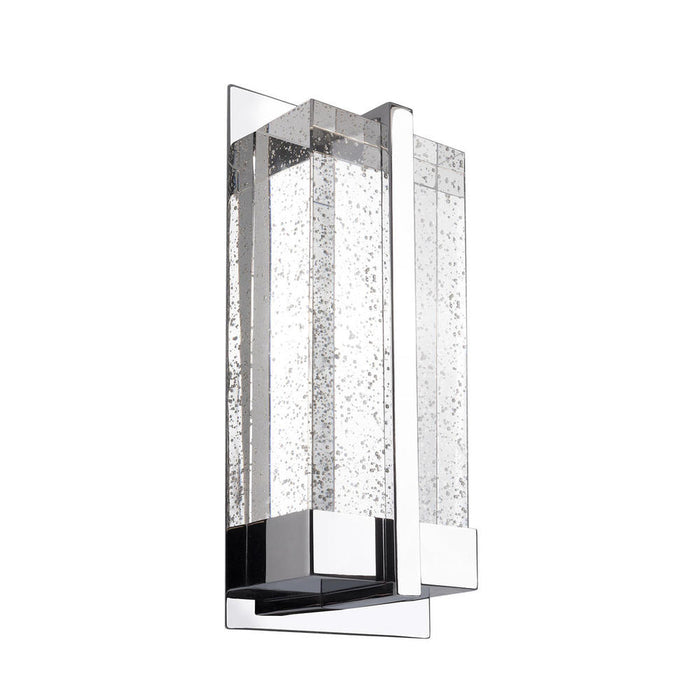 Gable 12-in Chrome Led Wall Sconce | WS2812-CH