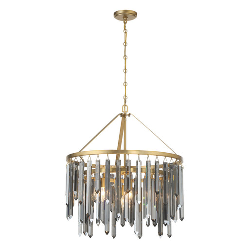 Gemma 24'' Modern Gold Chandelier | GEM-7004-MG-SS
