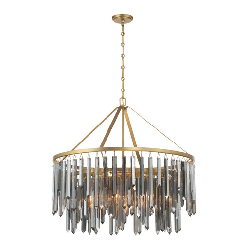 Gemma 32'' Modern Gold Chandelier | GEM-7005-MG-SS