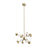 Geode 25-in Brushed Gold Led Chandeliers | CH50825-BG