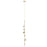 Kuzco Lighting Inc Geode 52-in Brushed Gold LED Pendant