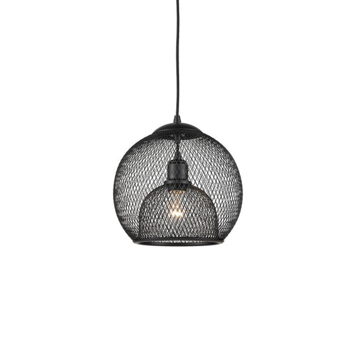 Gibraltar 12-in Black 1 Light Pendant | 494412-BK