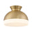 Brian Patrick Flynn Gidget 15'' Vibrant Gold Flush Mount | GID-4003-VG