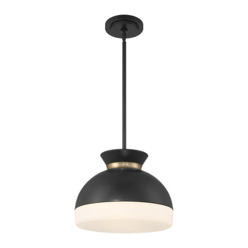 Brian Patrick Flynn Gidget 15'' Matte Black + Vibrant Gold Pendant | GID-4015-MK-VG