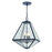 Crystorama Brian Patrick Flynn Glacier 3 Light Black Charcoal Outdoor Pendant