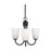 Miles Three Light Chandelier | GLC1123MBK