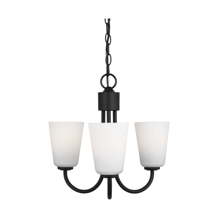 Miles Three Light Chandelier | GLC1123MBK