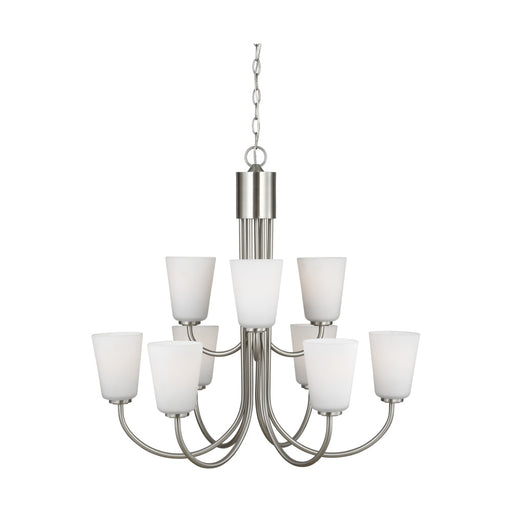 Miles Nine Light Chandelier | GLC1139BS