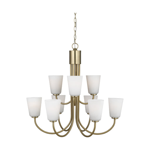 Miles Nine Light Chandelier | GLC1139SB