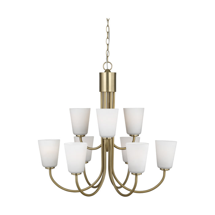 Miles Nine Light Chandelier | GLC1139SB