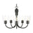 Miles Five Light Chandelier | GLC1145MBK