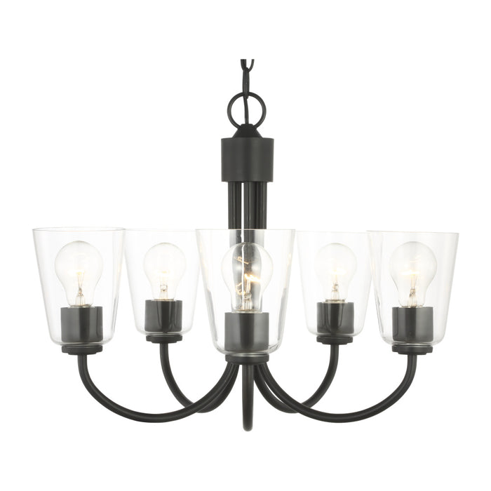 Miles Five Light Chandelier | GLC1145MBK