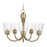 Miles Five Light Chandelier | GLC1145SB