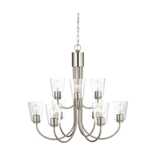 Miles Nine Light Chandelier | GLC1169BS