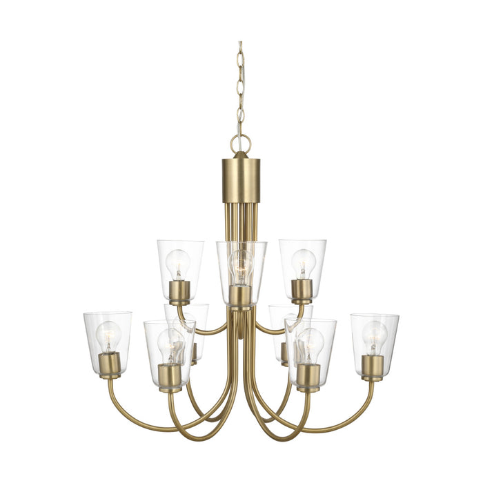 Miles Nine Light Chandelier | GLC1169SB