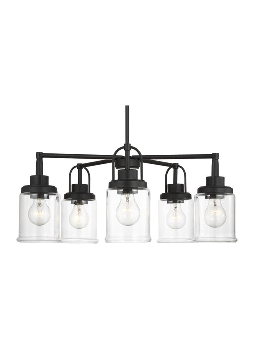 Anders Five Light Chandelier | GLC1175MBK