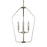 Kennan Four Light Chandelier | GLC1264SB