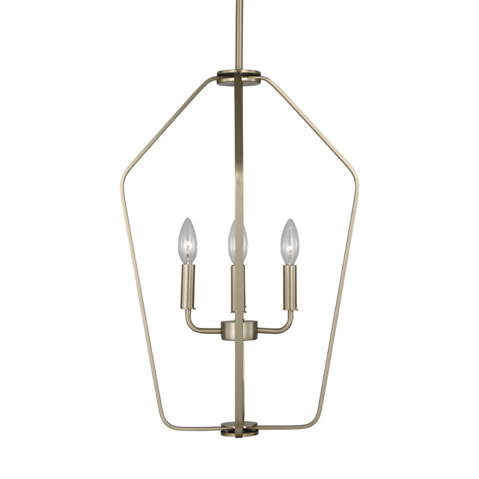 Kennan Four Light Chandelier | GLC1264SB