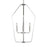 Kennan Four Light Chandelier | GLC1274BS