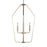 Kennan Four Light Chandelier | GLC1274SB