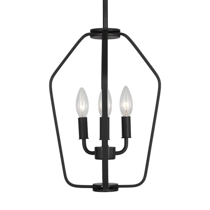 Kennan Three Light Chandelier | GLC1283MBK