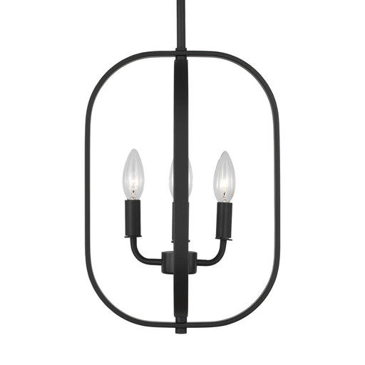 Loretto Three Light Chandelier | GLC1293MBK