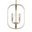 Loretto Three Light Chandelier | GLC1293SB