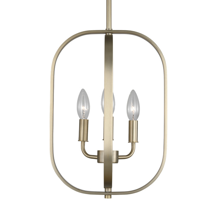 Loretto Three Light Chandelier | GLC1293SB