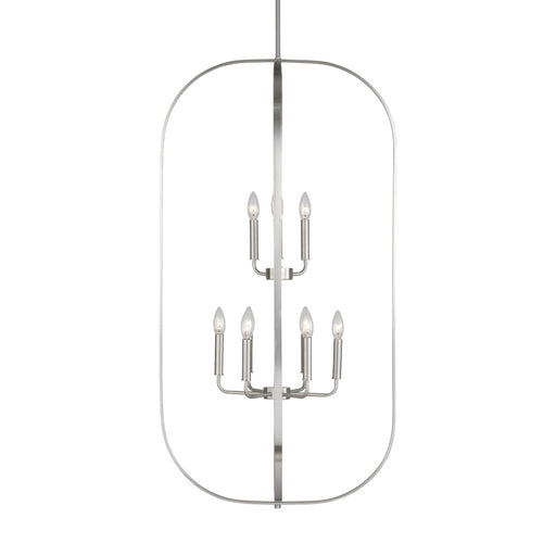 Loretto Nine Light Chandelier | GLC1329BS