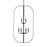 Loretto Nine Light Chandelier | GLC1329MBK