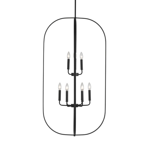 Loretto Nine Light Chandelier | GLC1329MBK