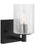 Parker One Light Wall / Bath Sconce | GLV1031MBK