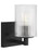 Lando One Light Wall / Bath Sconce | GLV1041MBK