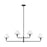 Mendota Four Light Chandelier | GLC1244MBK