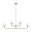 Mendota Four Light Chandelier | GLC1244SB