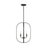 Loretto Four Light Chandelier | GLC1304MBK