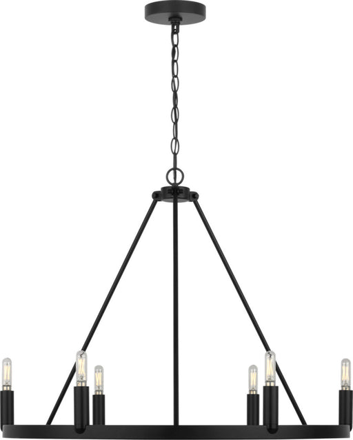 Mirla Six Light Chandelier | GLC2016MBK