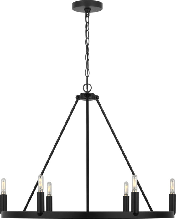Mirla Six Light Chandelier | GLC2016MBK