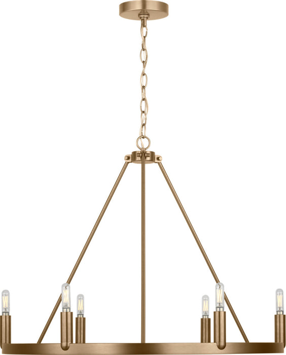 Mirla Six Light Chandelier | GLC2016SB
