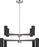 Zentro Eight Light Chandelier | GLC2068BN