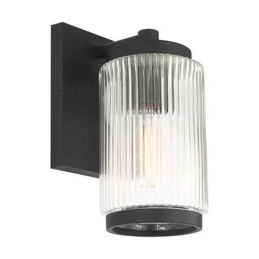 Ronde Small One Light Outdoor Wall Lantern | GLO1061TXB