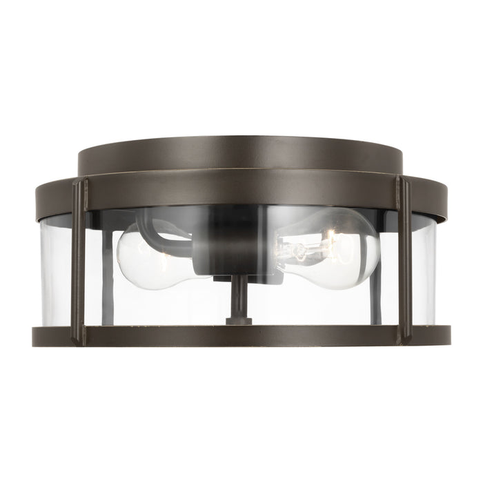 Luning Medium Flush Mount | GLO1132C-ANBZ