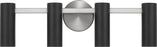 Zentro Four Light Vanity | GLV2084BN