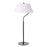 1 Light Matte Black Table Lamp With White Shade | GRD-281T-MB-WH