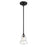 Gregory 1 Light Matte Black Mini Pendant | GRG-1040-MK