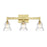Gregory 3 Light Aged Brass Bathroom Vanity | GRG-1043-AG