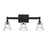 Gregory 3 Light Matte Black Bathroom Vanity | GRG-1043-MK