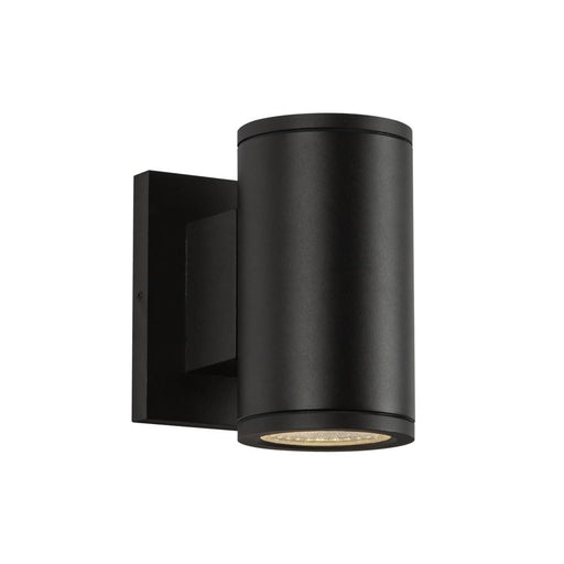 Kuzco Lighting Inc Griffith 6-in Textured Black LED Exterior Wall